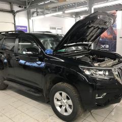 Установка Webasto на Toyota Land Cruiser 150 2.7B