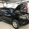 Установка WEBASTO на Toyota Land Cruiser 150 2.7B