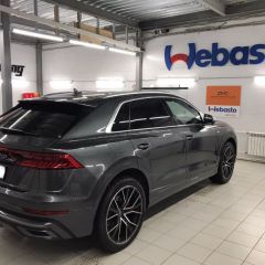 Установка WEBASTO на Audi Q8 3.0D