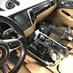 Установка FanControl GSM на Porsche Macan 3.0D 