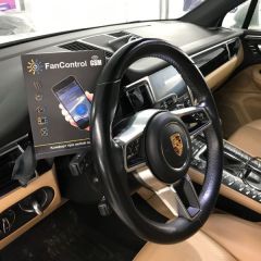 Установка FanControl GSM на Porsche Macan 3.0D 